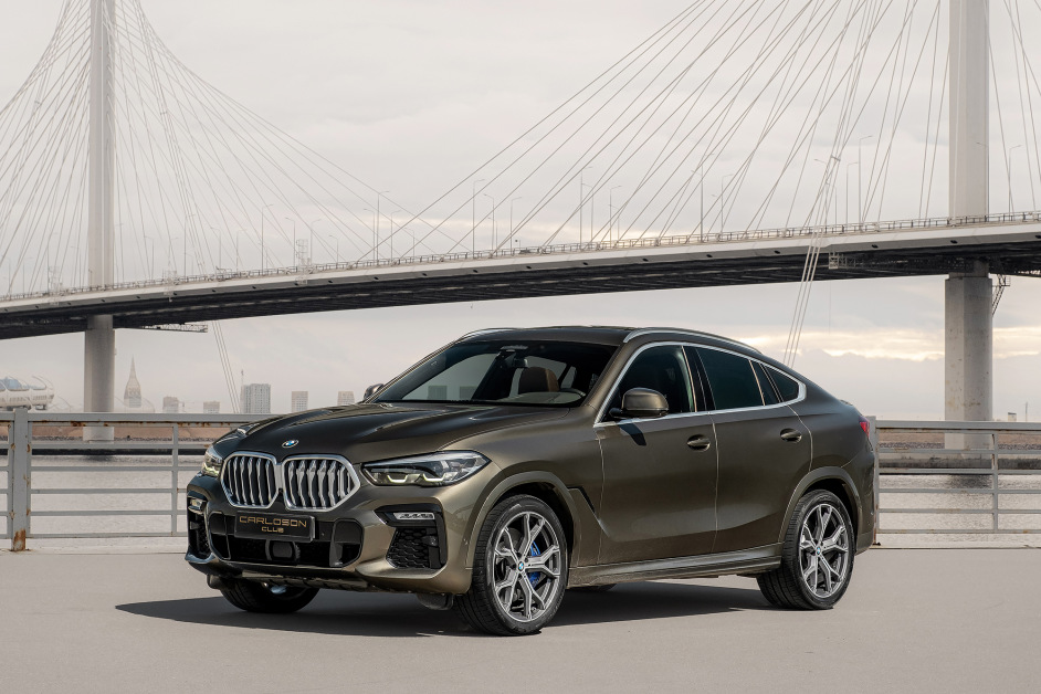 Аренда BMW X6 30d xDrive в Санкт-Петербурге
